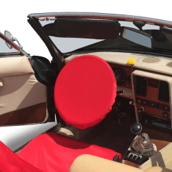 Protection de volant sur Fiat 124 Spider